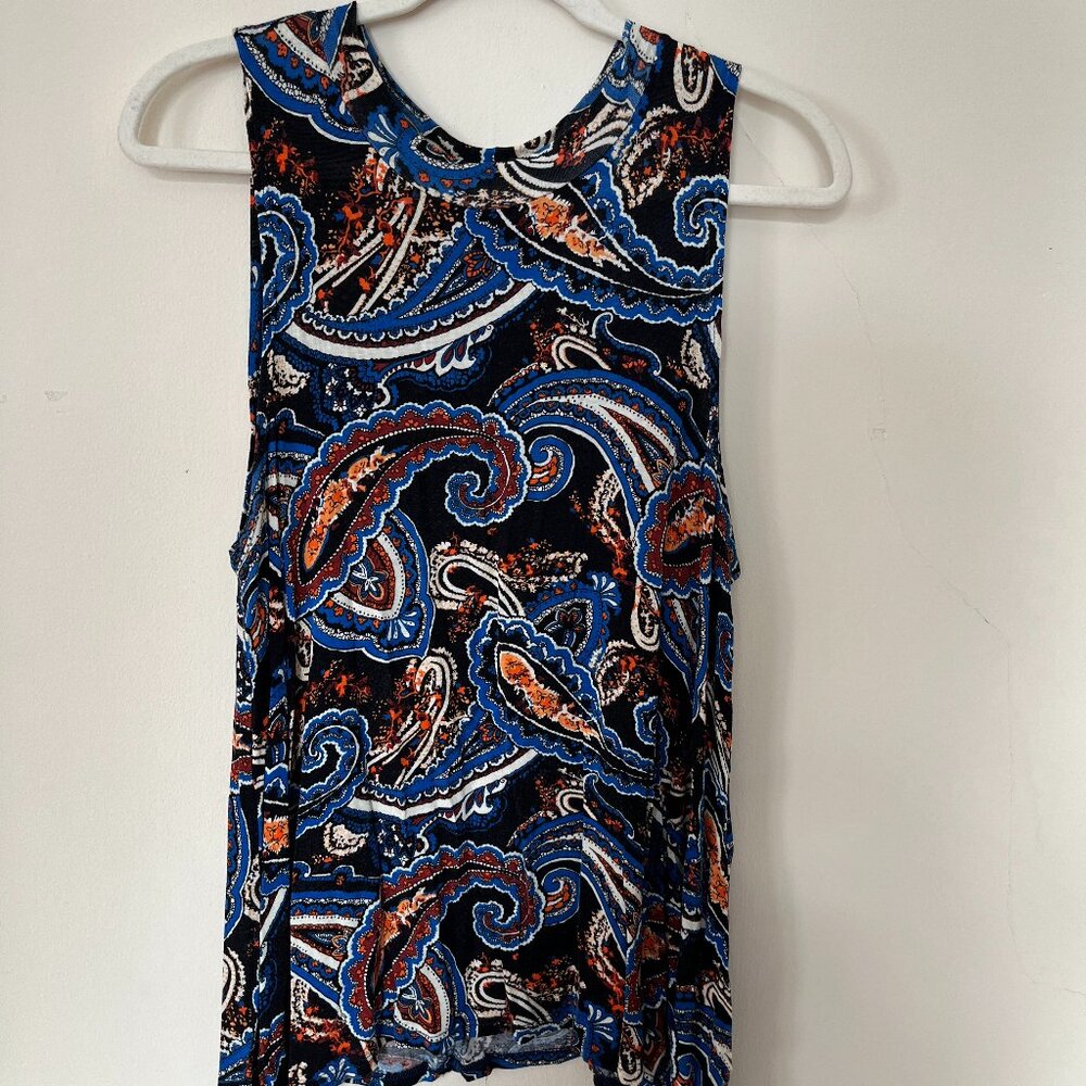 See You Monday sleeveless tank top blouse